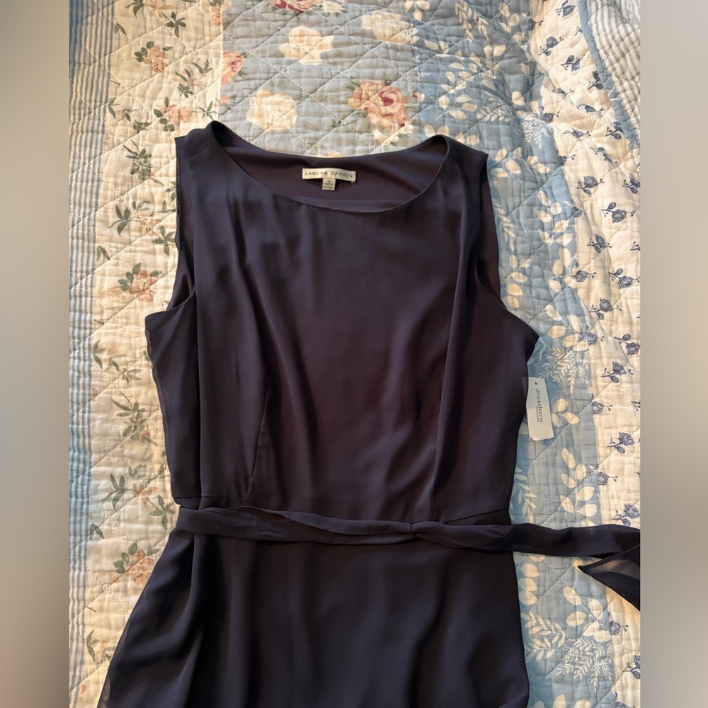 Midnight Blue Midi Dress